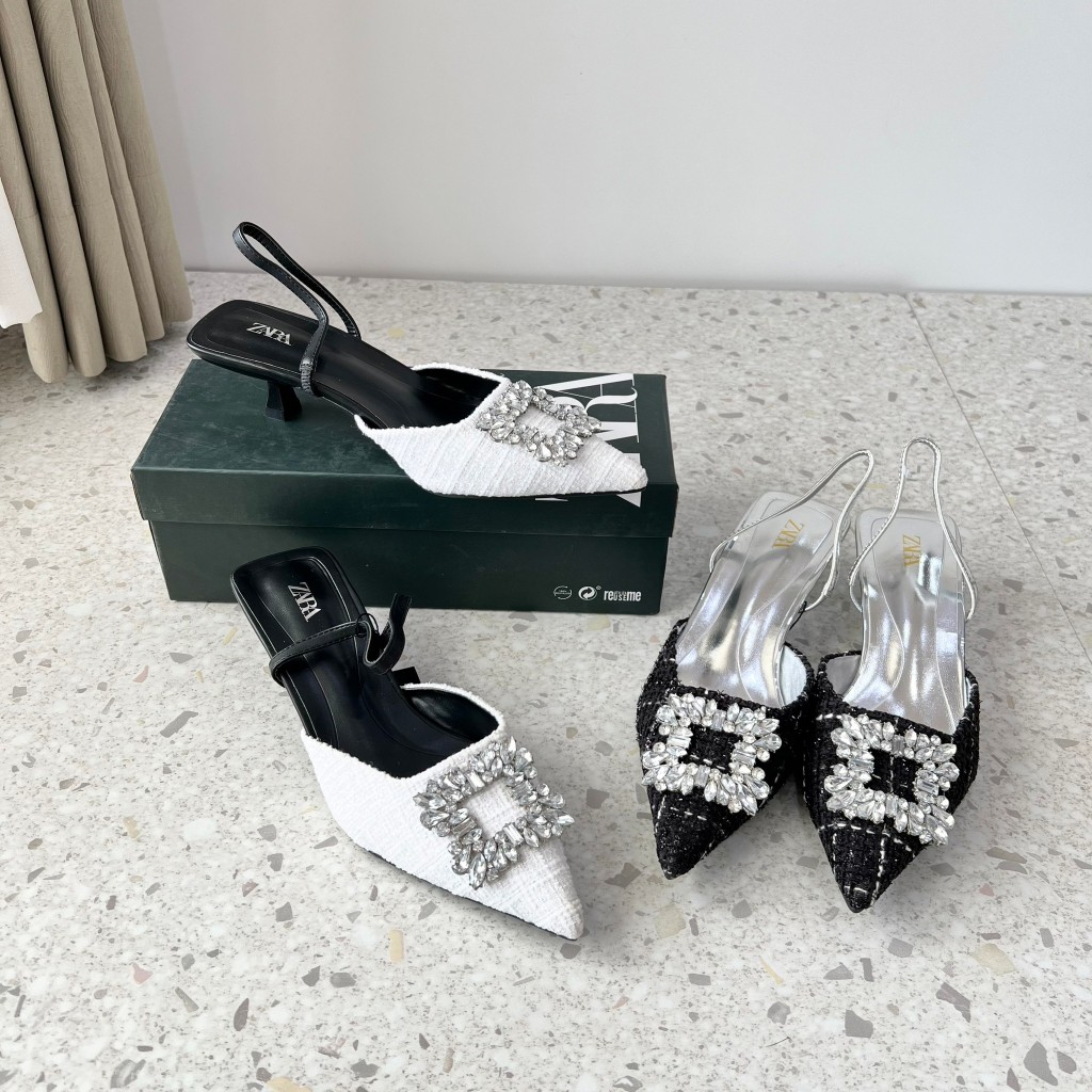 Z91224 SEPATU HEELS WANITA ZARA ORIGINAL