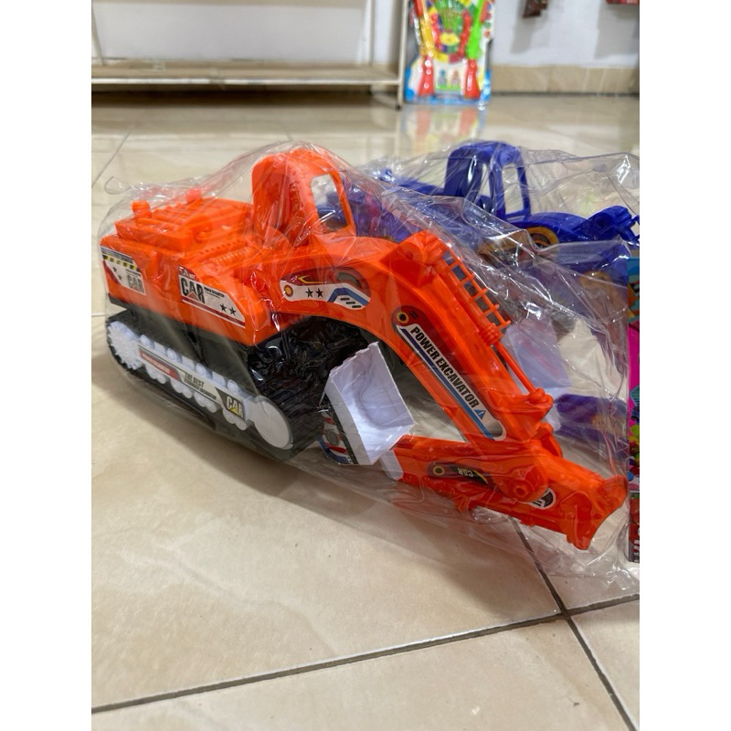 MAINAN ANAK MOBIL POWER EXCAVATOR MAINAN MOBIL BEKO BESAR MAINAN MOBIL KONTRUKSI MAINAN ANAK LAKI LA