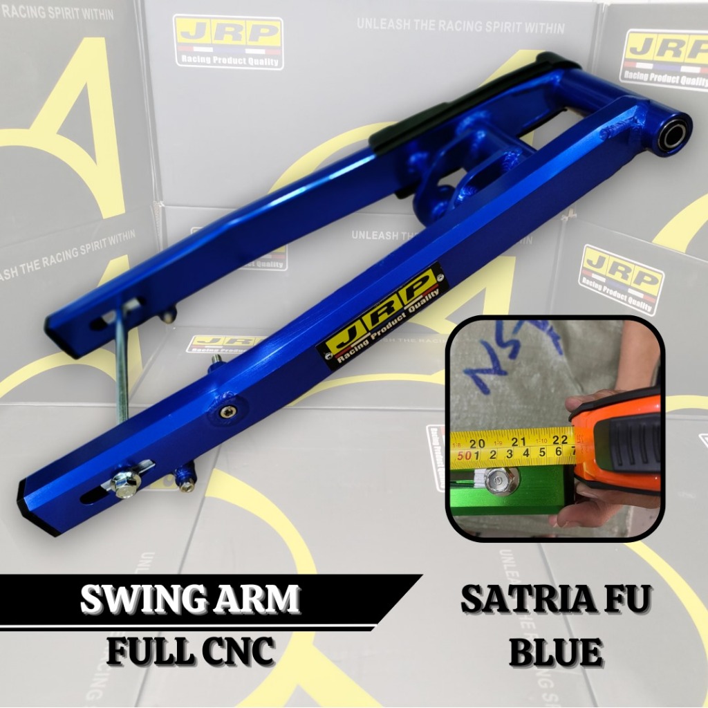 Swing Arm / Lengan Ayun CNC J Racing Satria Fu + As Roda Bela