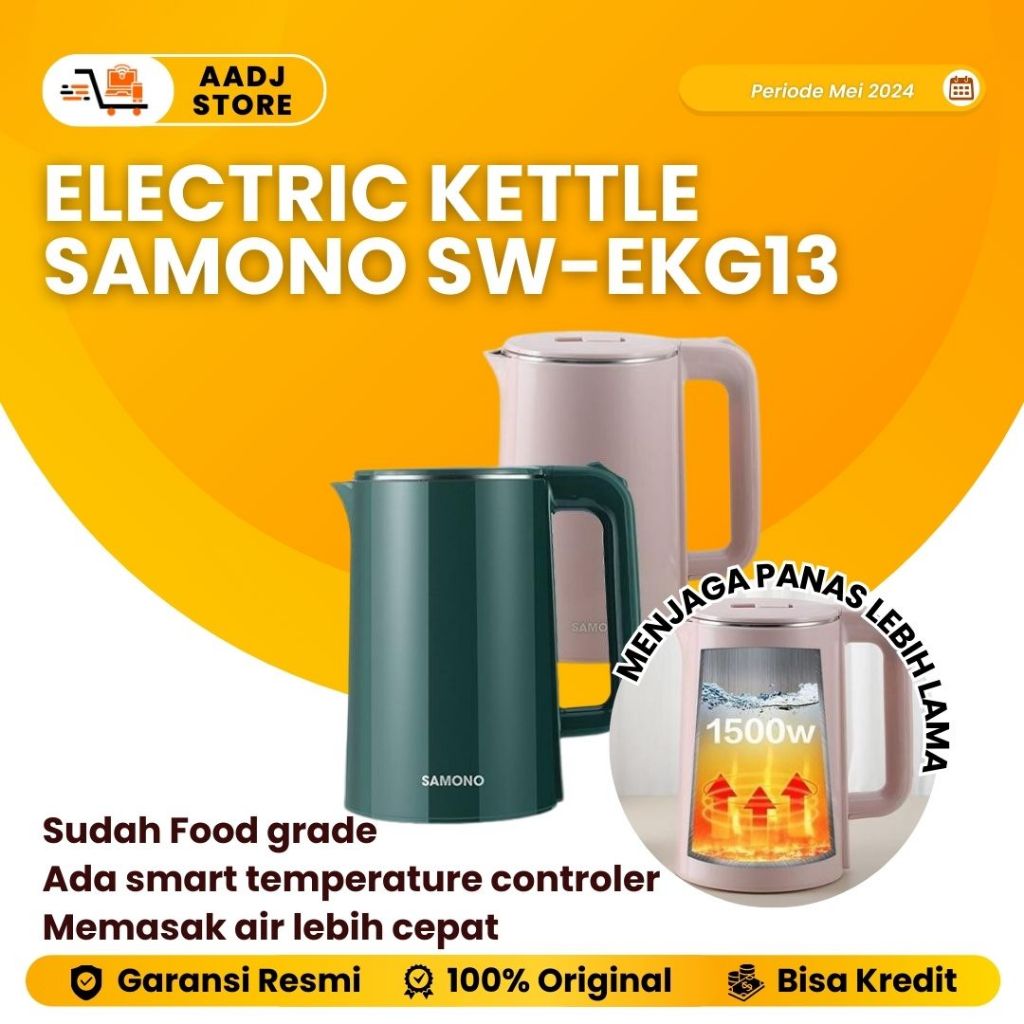 Electric Kettle SAMONO SW-EKG13