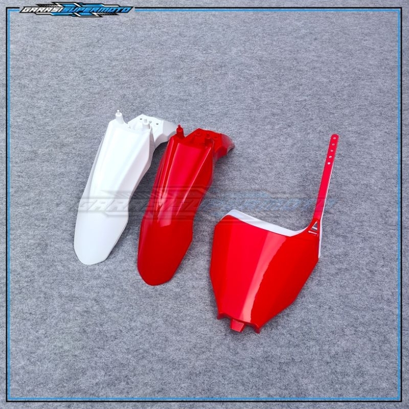 Spakbor Depan CRF 110 dan Papan Nomer CRF 250