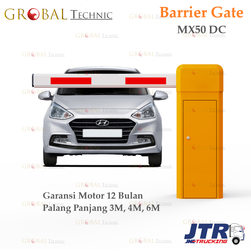 Barrier Gate MX50 DC Automatic / Portal Parkiran Otomatis