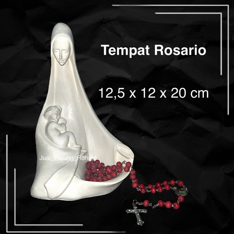 Patung Tempat Rosario Maria dan Yesus