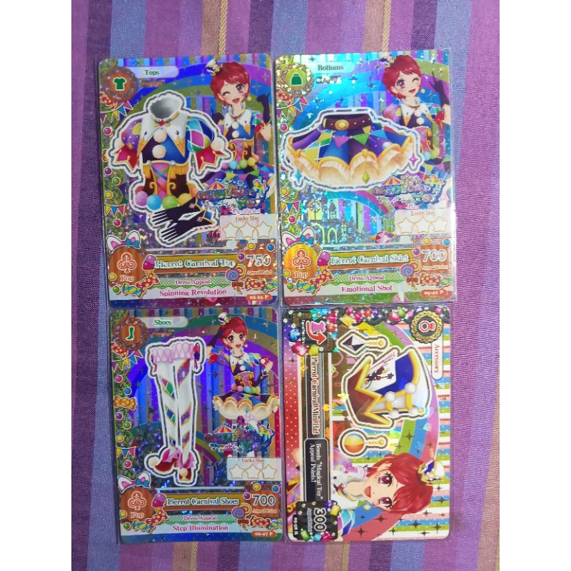 BOOKED Aikatsu premium pierrot carnival coord