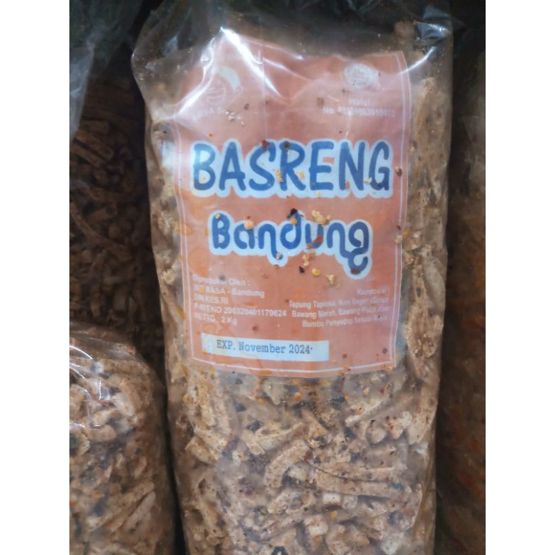 

BASRENG PEDAS DAUN JERUK ASLI Bandung, paket curah 250gram