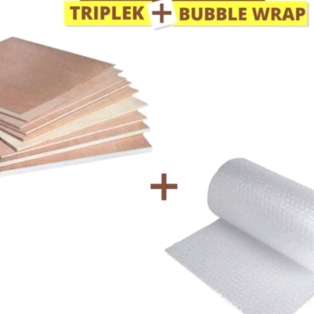 

Tambahan Packing Bubble Wrap Triplek