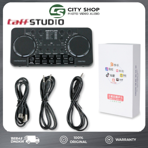 TAFFSTUDIO V300 PRO SOUNDCARD AUDIO