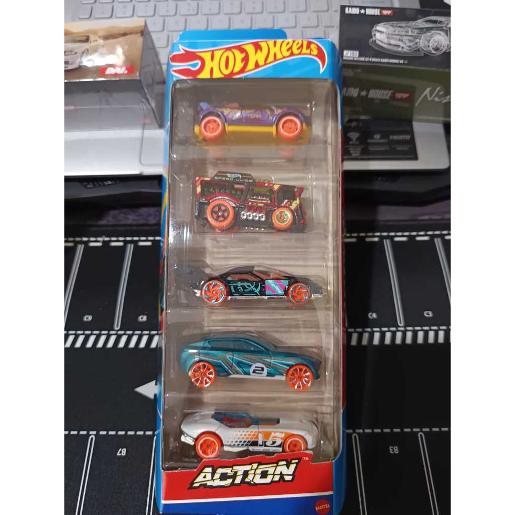 Hot Wheels Gift Pack 5 Street Beast Action - Action
