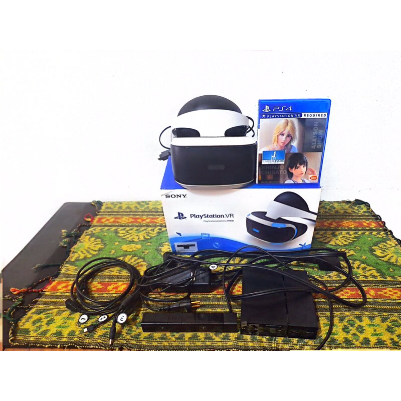 VR PS4 + Camera SONY (preloved like new) baru dipakai 2x BISA NEGO
