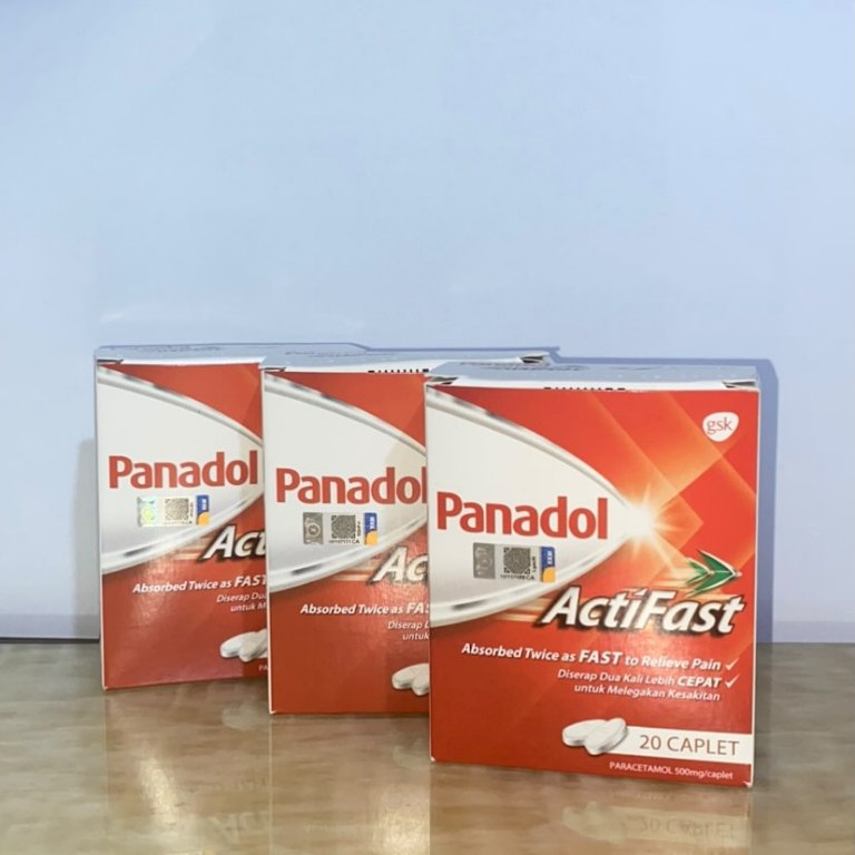 panadol aktifast merah 20’s malaysia( sakit kepala)