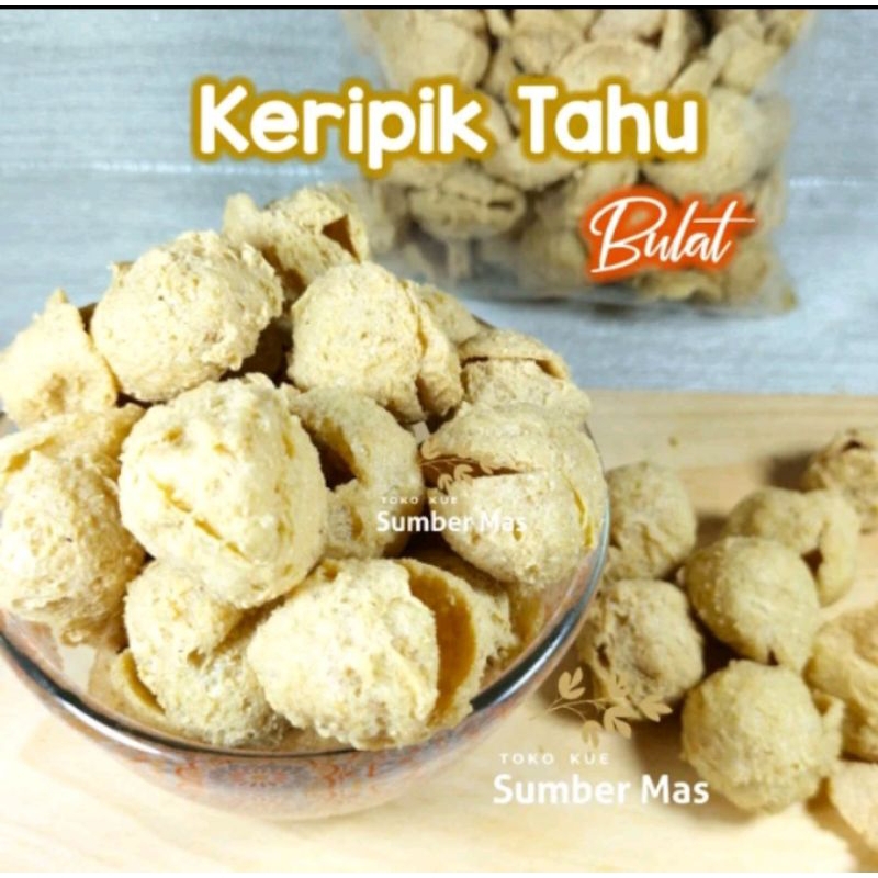 

KERIPIK TAHU / TAHU BULAT / KULIT TAHU WALIK EKONOMIS - 130 GRAM - 10RB