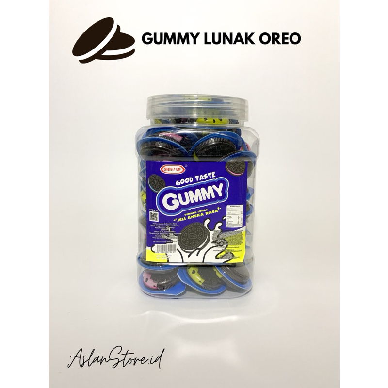 

GUMMY LUNAK OREO ISI 50 Pcs