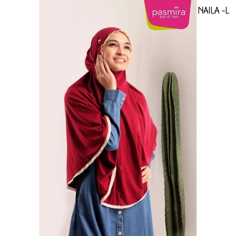 HIJAB INSTAN PASMIRA KODE NAILA -L