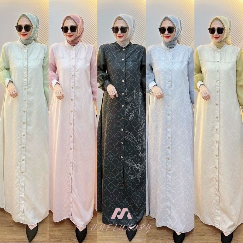 Gamis Floria Dress ori HMF Vol.3