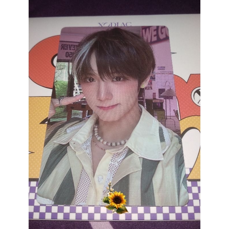Photocard SING XODIAC Album Onlyfun (OFFICIAL)