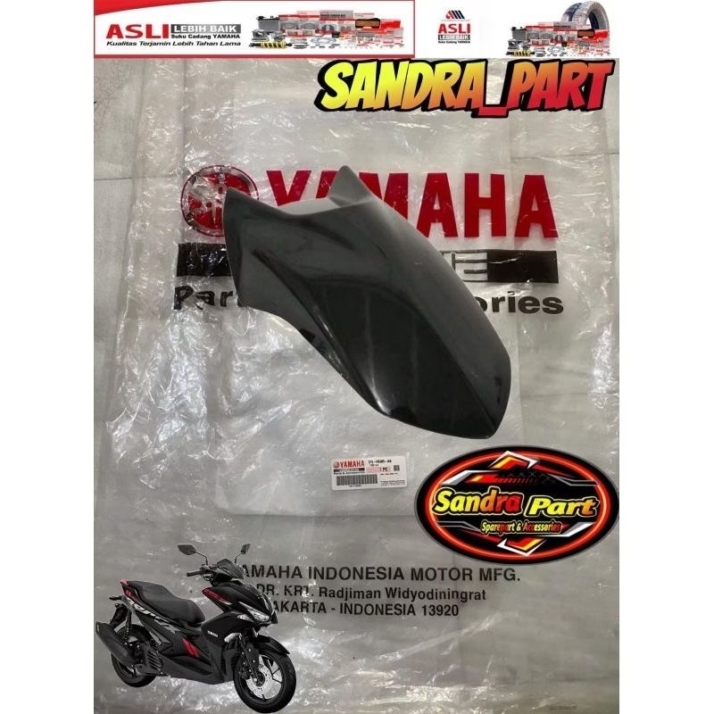 SPAKBOR DEPAN AEROX 155 HITAM ASLI ORIGINAL YAMAHA B65-F1556-00-33 ATAU B65-F1556-00-P5 ATAU B65-F15