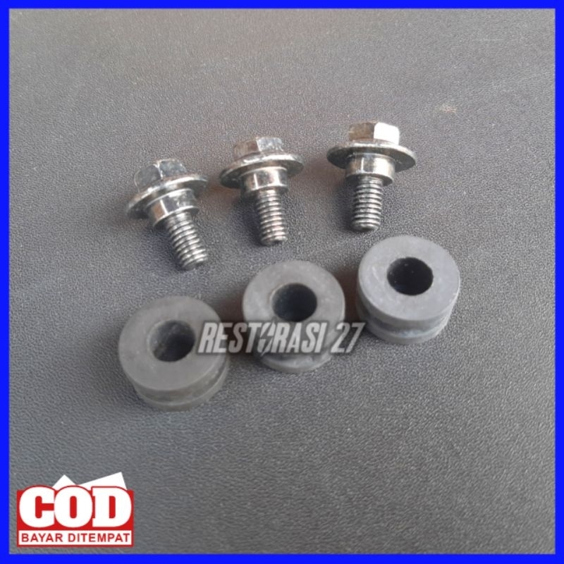 SATU SET BAUT DAN KARET SPAKBOR SLEBOR DEPAN MIO SPORTY MIO SMILE MIO SOUL F1ZR FISR VEGA R OLD VEGA