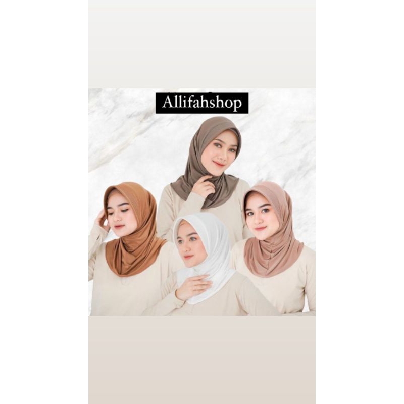 Hijab sport / jilbab pendek / jilbab instant / jilbab Size M