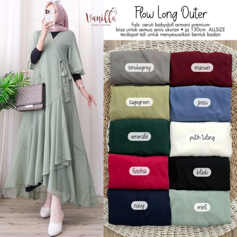 FLOW LONG OUTER CERUTI WANITA