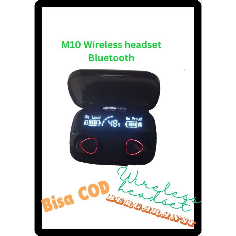 headset Bluetooth M10
