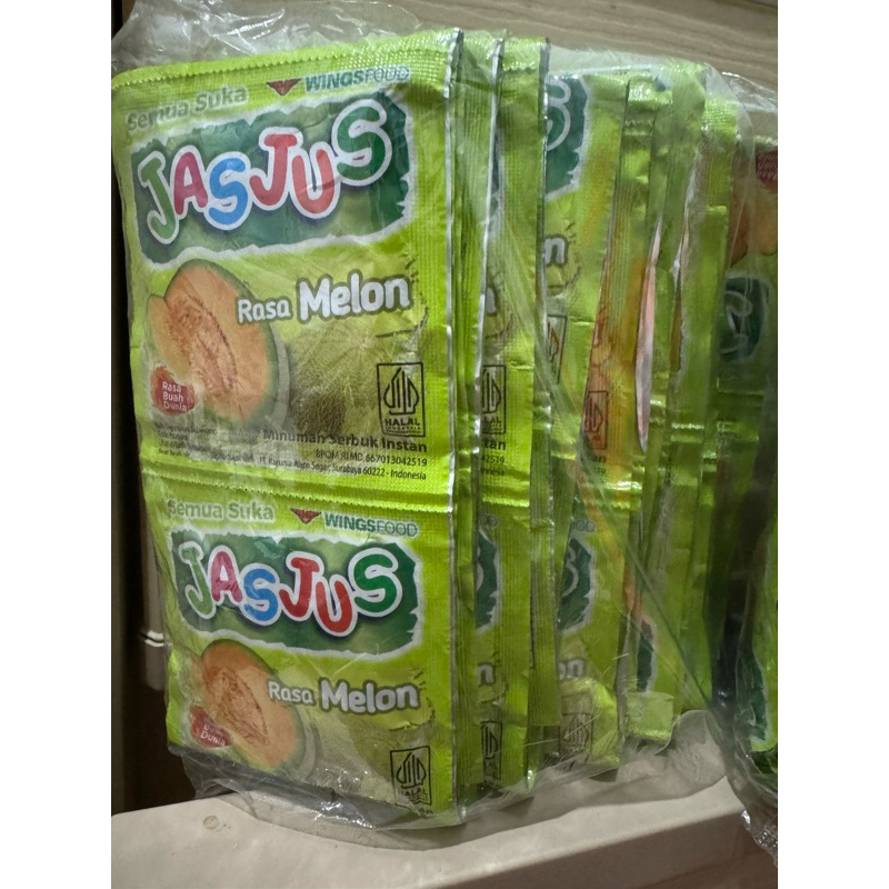 

JASJUS RASA MELON ISI 10 RENTENG (100 bks)