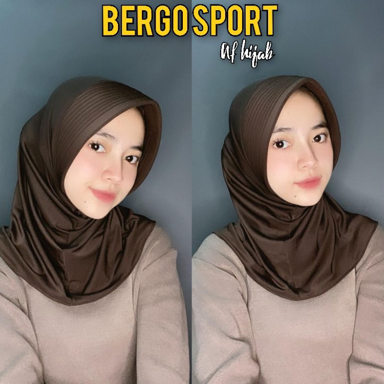 Model Terkini  Bergo Sport PREMIUM  Hijab sporty  Hijab Sekolah  Jilbab Olahraga