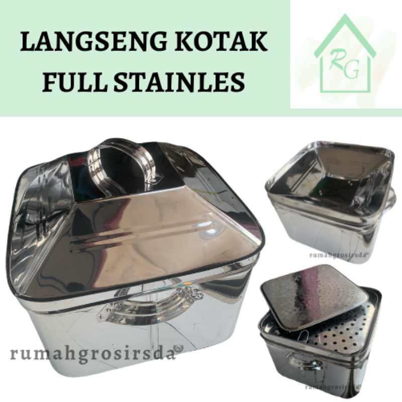 LANGSENG KOTAK FULL STAINLES