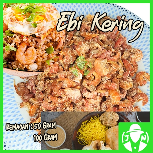 

KEMASAN VACUM Ebi Kering Super / Udang Ebi Daging Udang Kering Kualitas Premium Bumbu Dapur