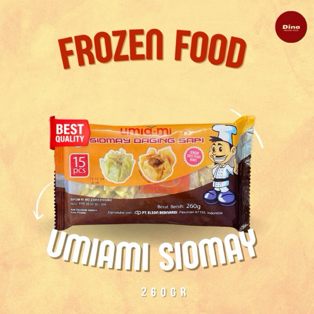 

UMIAMI SIOMAY SAPI 260GR