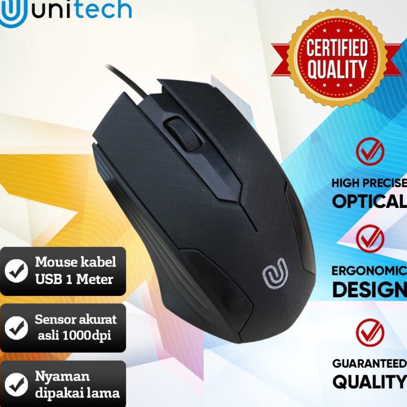 Sale Mouse G4 Unitech Wired Kabel USB 1DPI