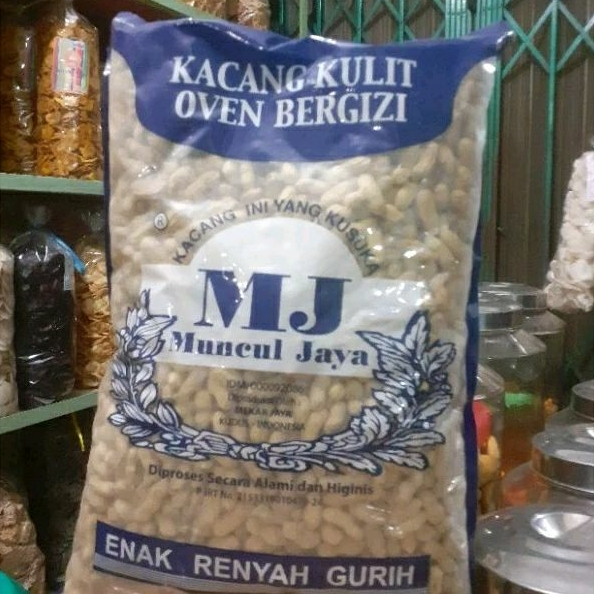 

KACANG KULIT OVEN 1KG ASIN GURIH RENYAH