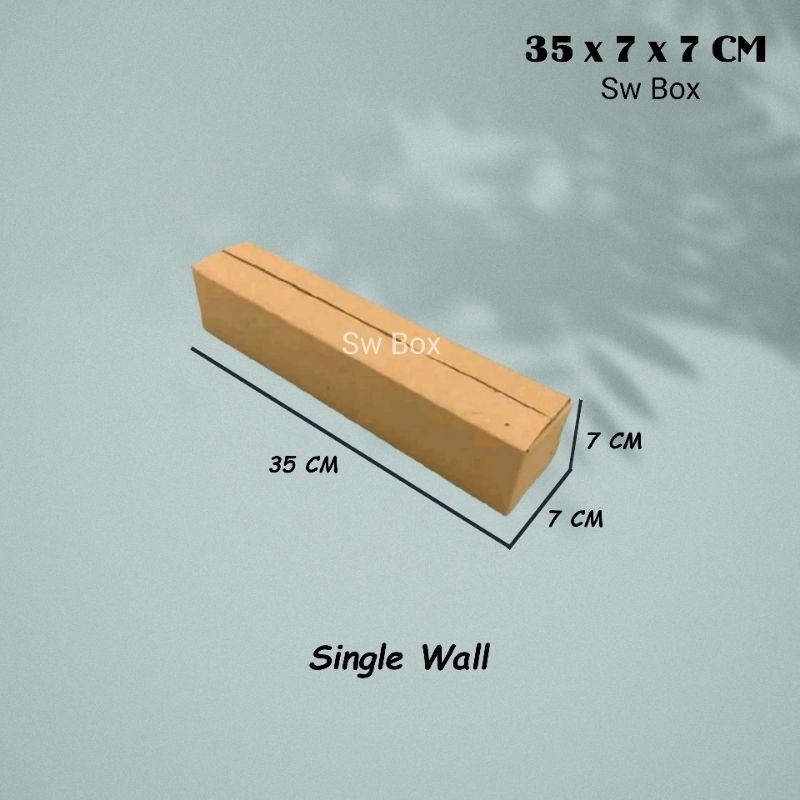 

Kardus Ukuran 35x7x7 CM Box untuk packing ST