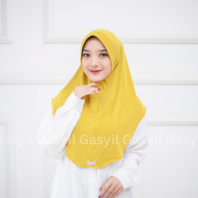 Hijab Perempuan Dewasa / Hijab Vania / Bergo Instan Jersey