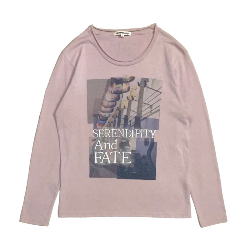 Y2K SEMANTIC DESIGN GRUNGE LONG SLEEVE