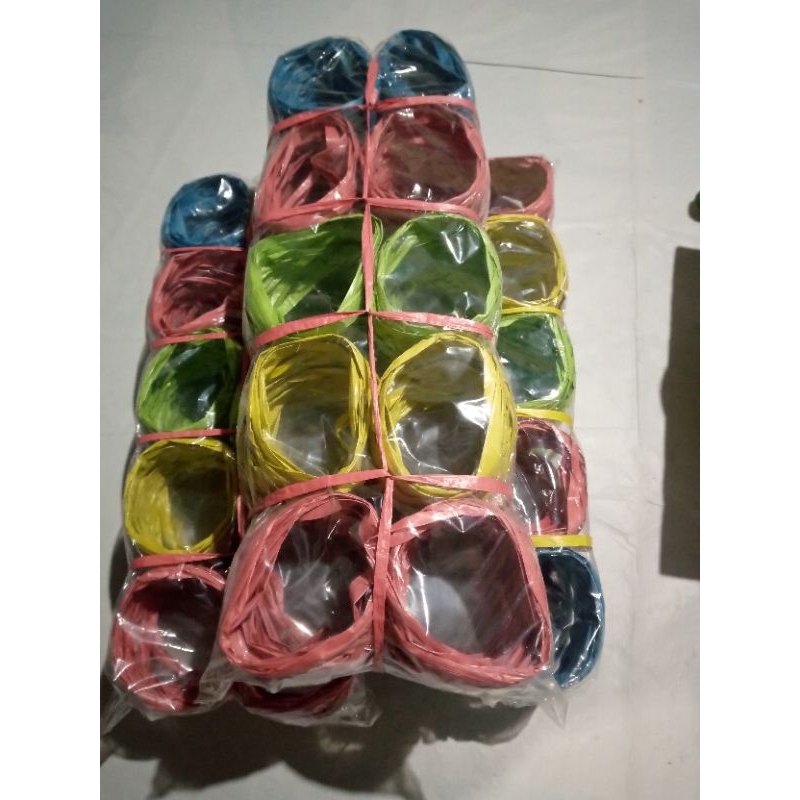 

RAFIA TALI RAFIA WARNA TALI KUAT DAN ULET TALI PLASTIK 20pcs