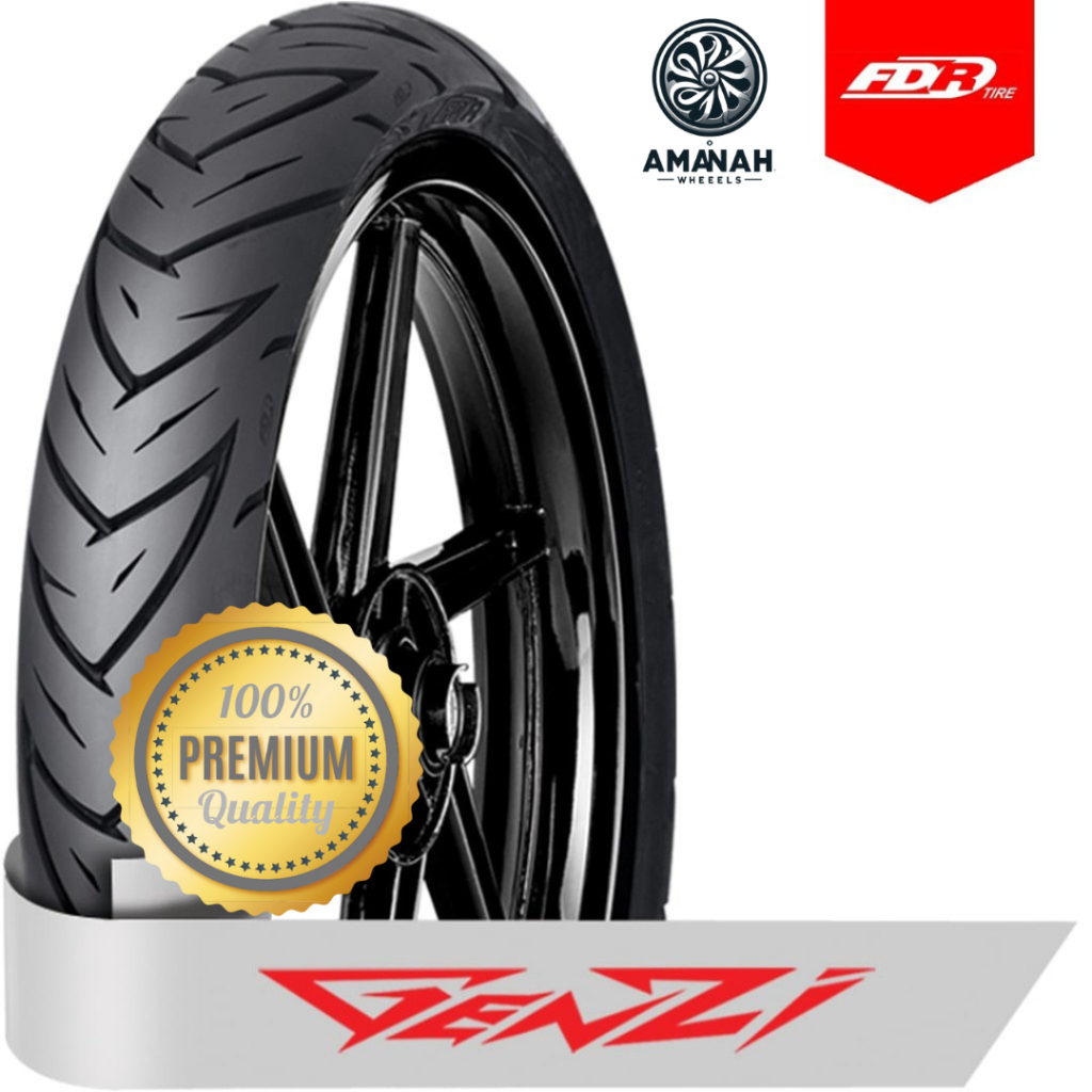 FDR TT/TL GENZI Ring 17 Ban Motor Tube Type dan Tubeless untuk motor HONDA SONIC SUPRA GTR REVO X CB