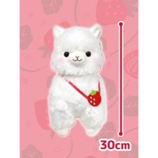 ORIGINAL Amuse Alpacasso Strawberry JB A Plushy - Boneka import Alpacasso