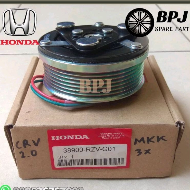 Magnit Klat Magnetic Magnet Clutch Pully Pulley AC Honda CIVIC FD FD1 1.8 1800cc / All New CRV 2.0 c