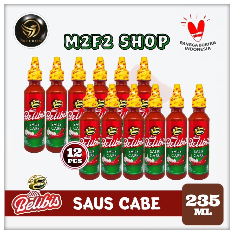 

Dua Belibis Saus Cabe Botol Pet - 235 ml (Kemasan 12 Pcs)
