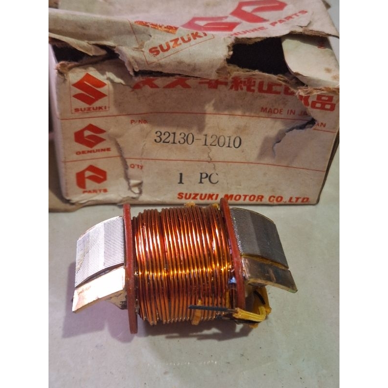 Suzuki A100 AC100 AS100 Lighting Coil Japan P/N 32130-12010 NOS Genuine