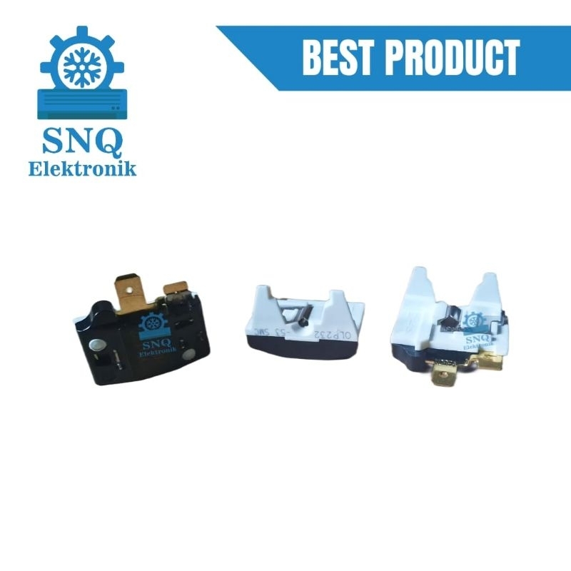 Overload kulkas, freezer, showcase 1/4 PK - Operlod 1/4 untuk merk polytron, sanken, sharp, LG dll