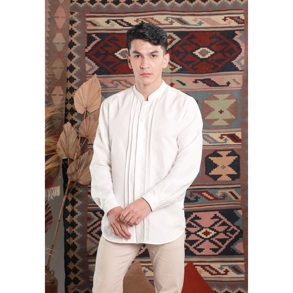 Koko Pria ZOYA Radinka Menswear Putih