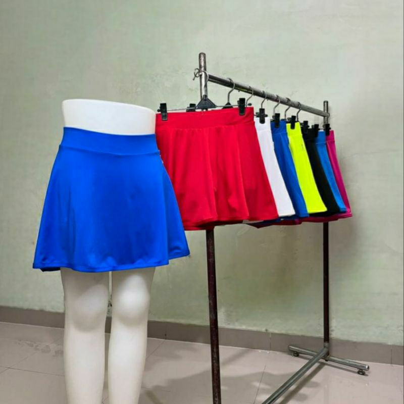 Rok Celana/Mini Rok/Rok Senam/Rok Tenis Dewasa/Celana Rok Senam/Rok Golf/Mini Skirt/Rok Korea