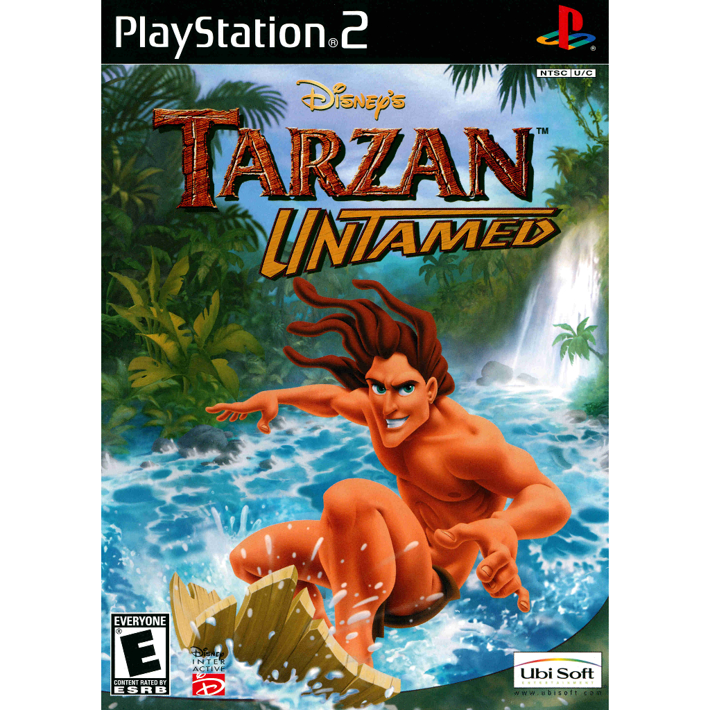 KASET DVD GAME PS2: TARZAN UNTAMED