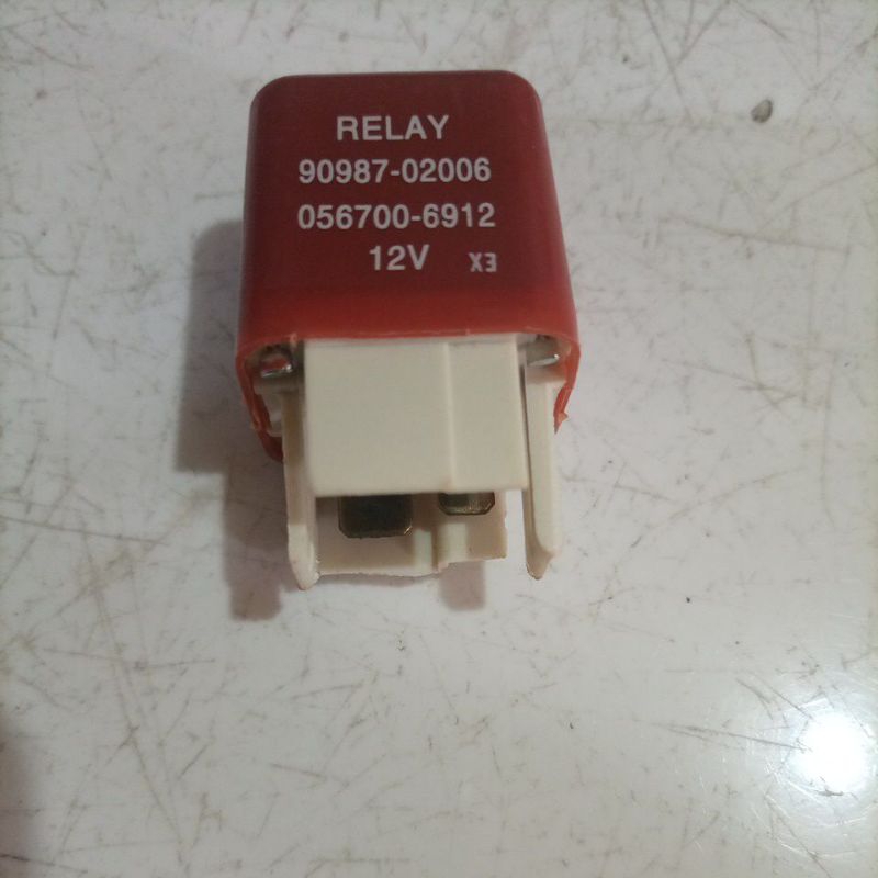 Relay Head Lampu 12V Kaki 4 Kijang Kapsul 5K 7K