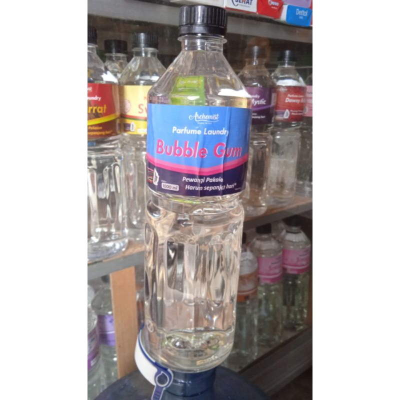 parfum laundry pewangi pakaian bubble gum kemasan 1liter