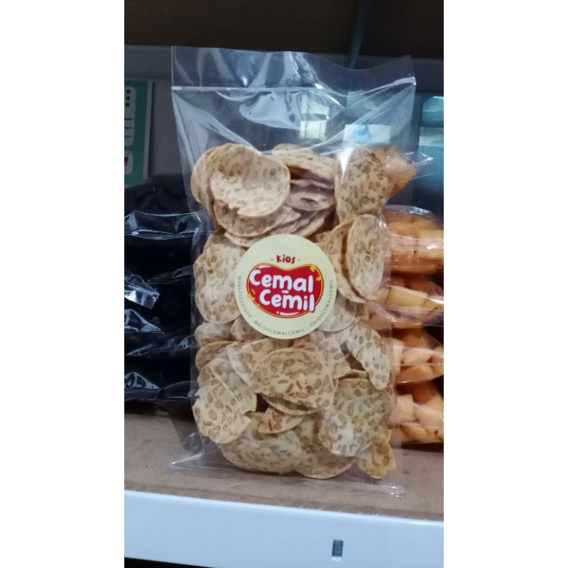 

Camilan Keripik Tempe 250gr