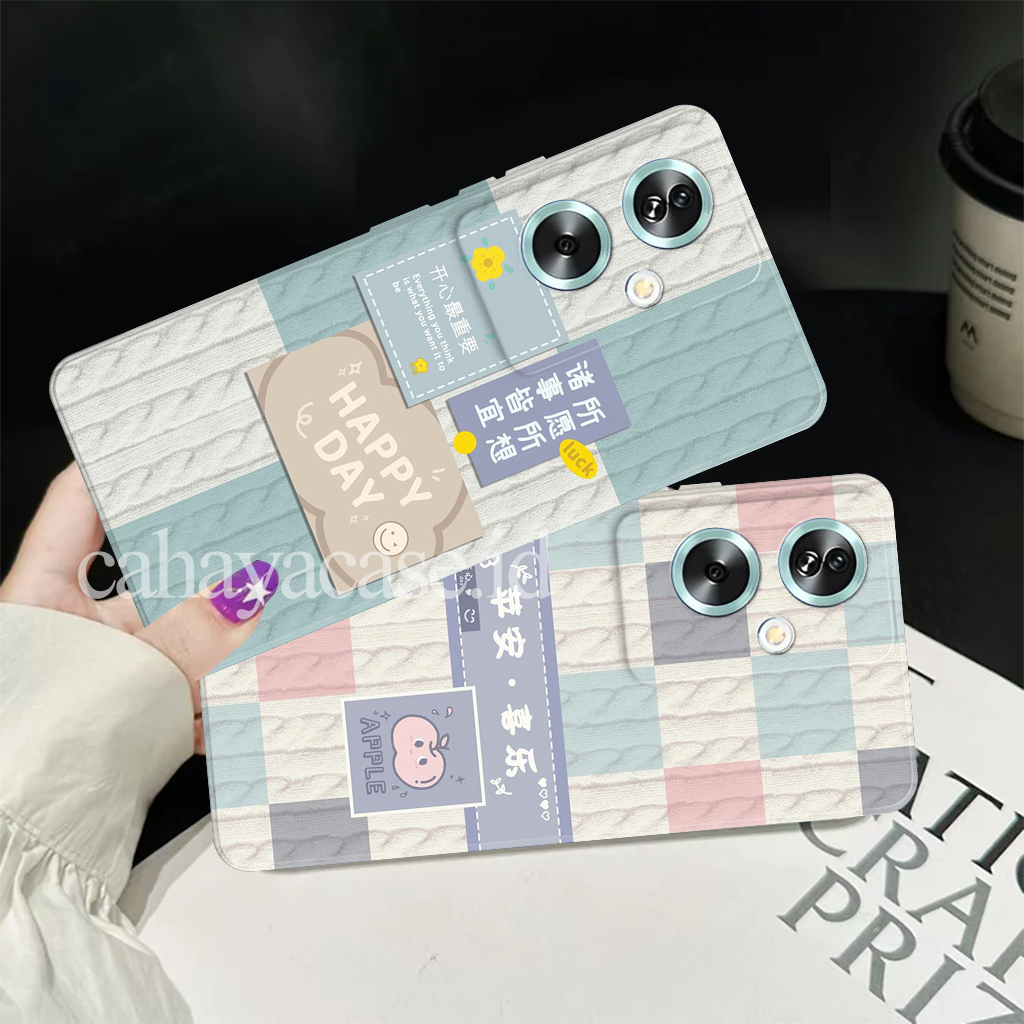 Cassing Motif Oppo A79 5g Sillicone Pro Kamera Case Custom Pelindung Hp