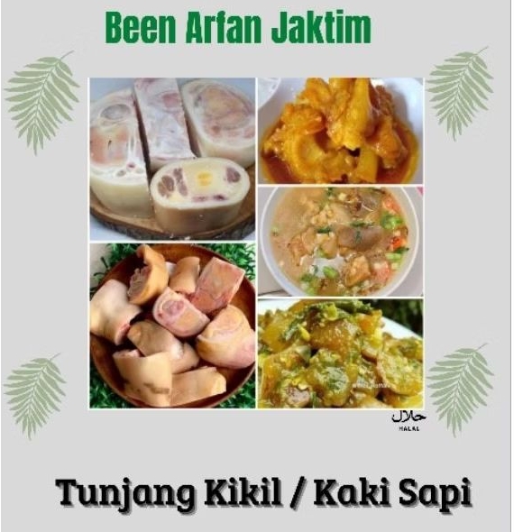 

Tunjang Kikil / Kaki Sapi 1 Kg