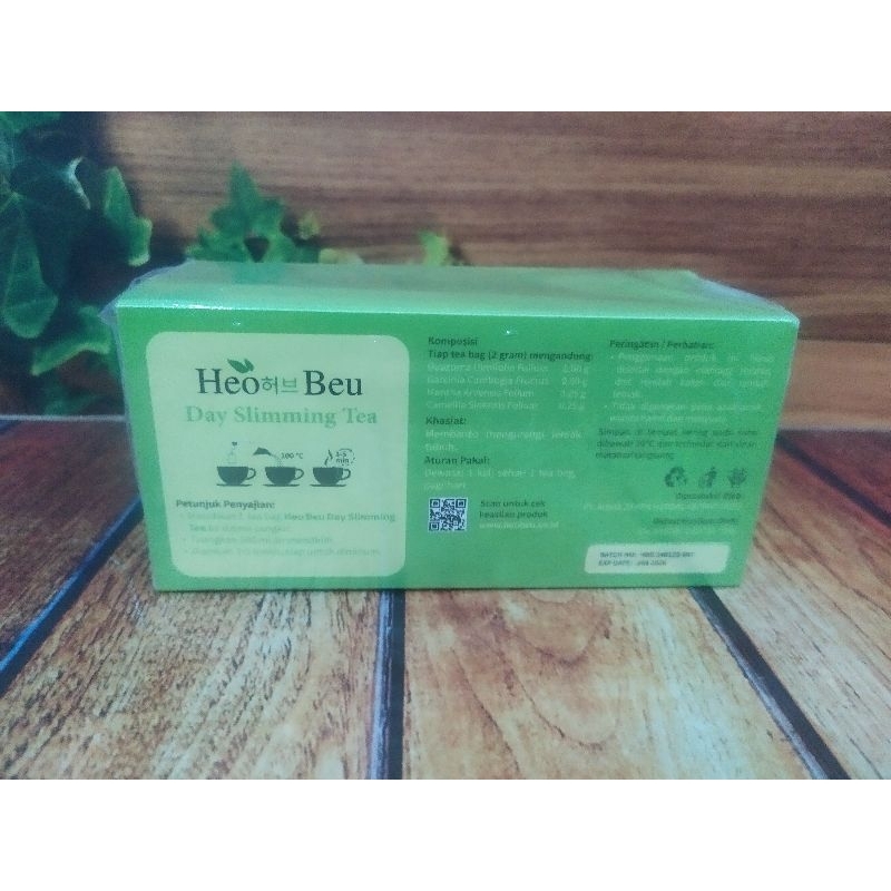 

Heo Beu Day Slimming Tea Original 100 % Bpom